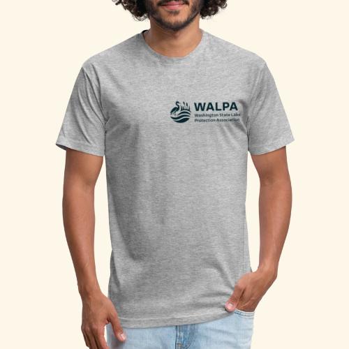 WALPA Double Sided Design 3 - Men’s Fitted Poly/Cotton T-Shirt