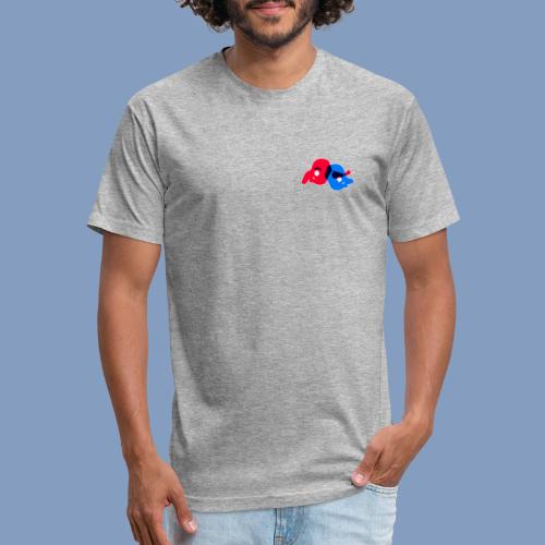 Front and Back Logo - Unisex Poly/Cotton T-Shirt