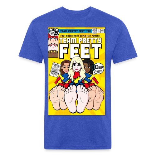 TEAM PRETTY FEET Comic Cover (Variant Edition 2) - Fitted Cotton/Poly T-Shirt by Next Level