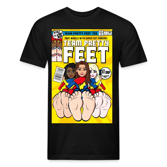 TEAM PRETTY FEET Comic Cover (Variant Edition 3)