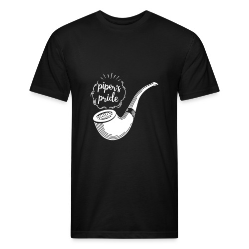Piper's Pride Smoking Pipe - Fitted Cotton/Poly T-Shirt by Next Level