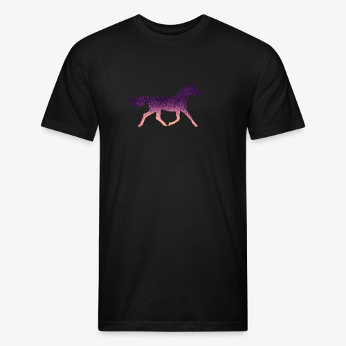 Dark Horse - Fitted Cotton/Poly T-Shirt by Next Level