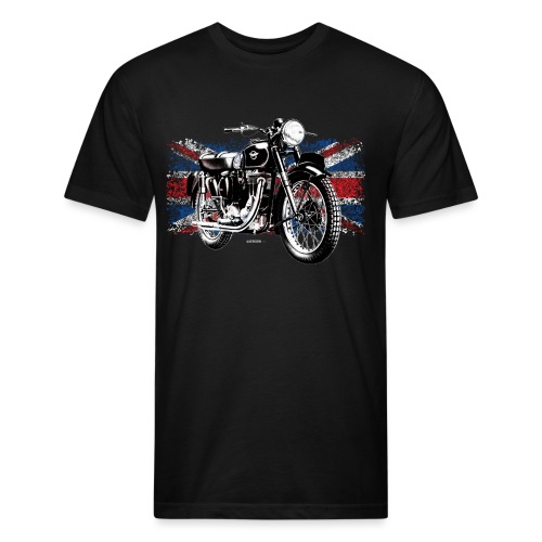 Matchless motorcycle - AUTONAUT.com - Fitted Cotton/Poly T-Shirt by Next Level