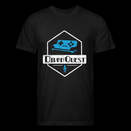 DivanQuest Logo (Badge) - Fitted Cotton/Poly T-Shirt by Next Level