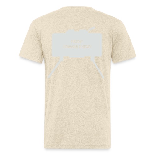Claymore Mine (Minimalist/Light) - Fitted Cotton/Poly T-Shirt by Next Level