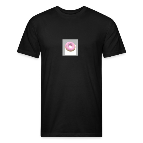Donut ❤ - Fitted Cotton/Poly T-Shirt by Next Level
