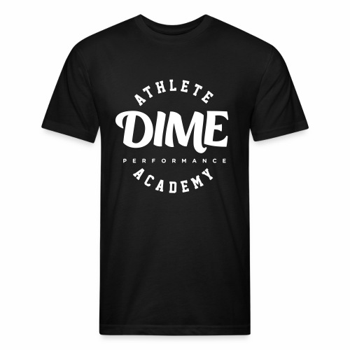 DIME Athlete Academy - Fitted Cotton/Poly T-Shirt by Next Level