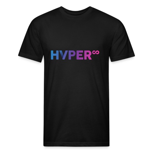 HVPER - Fitted Cotton/Poly T-Shirt by Next Level