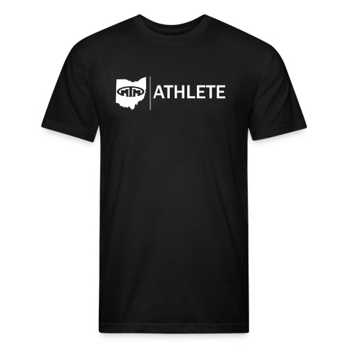 Athlete Shirt WHITEONWHITE - Fitted Cotton/Poly T-Shirt by Next Level