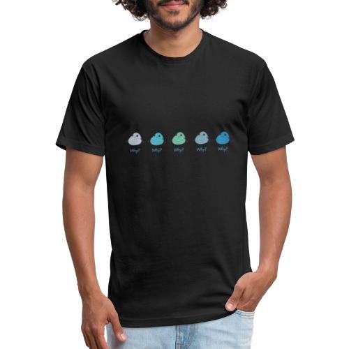 5WhysTransparent Image - Fitted Cotton/Poly T-Shirt by Next Level