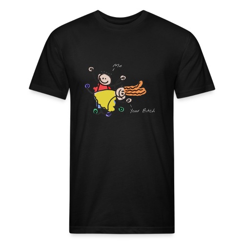 Me + You - Fitted Cotton/Poly T-Shirt by Next Level