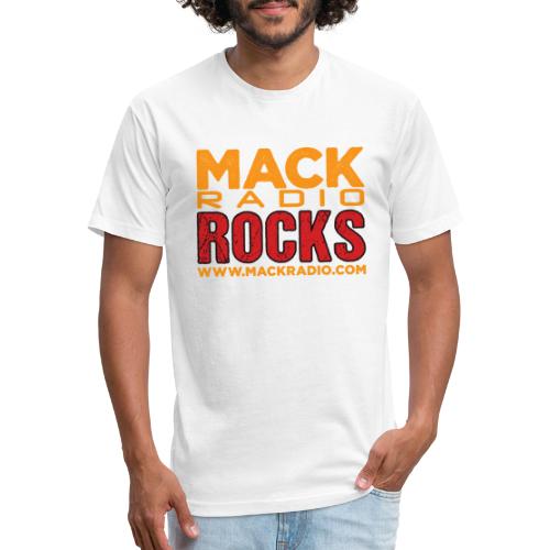 MACKRadioRocks_2 - Fitted Cotton/Poly T-Shirt by Next Level