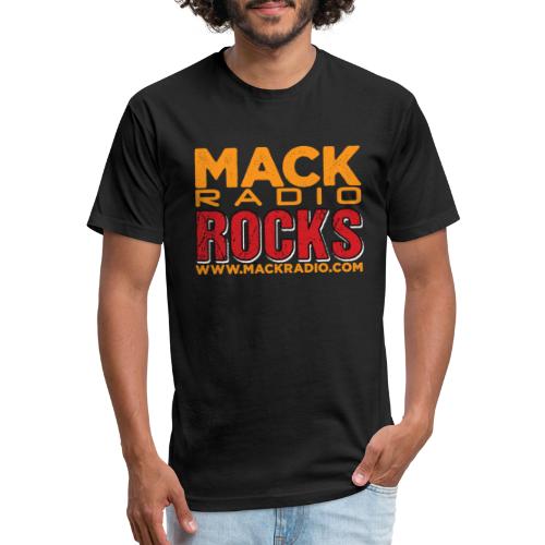 MACKRadioRocks_2 - Fitted Cotton/Poly T-Shirt by Next Level