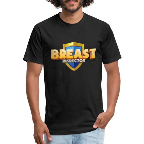 Breast Inspector - Customizable - Fitted Cotton/Poly T-Shirt by Next Level
