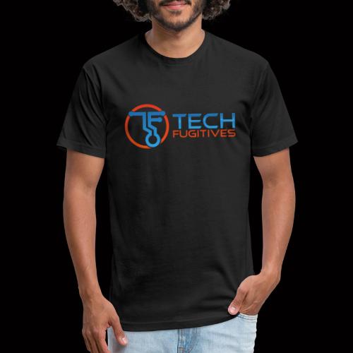 Tech Fugitives Logo T's and Gear - Fitted Cotton/Poly T-Shirt by Next Level
