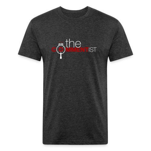 The Commentist Logo - Fitted Cotton/Poly T-Shirt by Next Level