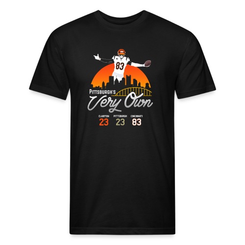 PVO Clairton-Pittsburgh-Cincinnati - Fitted Cotton/Poly T-Shirt by Next Level
