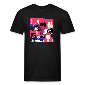 O Face DD - Fitted Cotton/Poly T-Shirt by Next Level