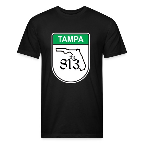Tampa Toll - Fitted Cotton/Poly T-Shirt by Next Level