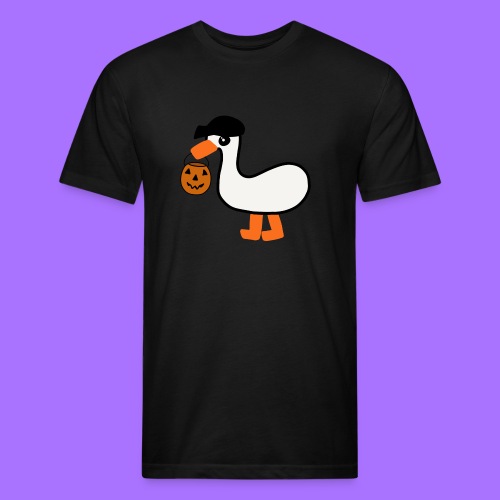 Emo Goose (Halloween 2021) - Fitted Cotton/Poly T-Shirt by Next Level