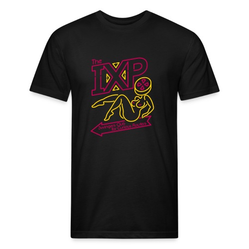 IXP Swingers Club - Fitted Cotton/Poly T-Shirt by Next Level