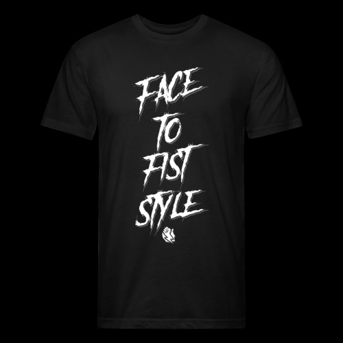 Face To Fist Style - Fitted Cotton/Poly T-Shirt by Next Level