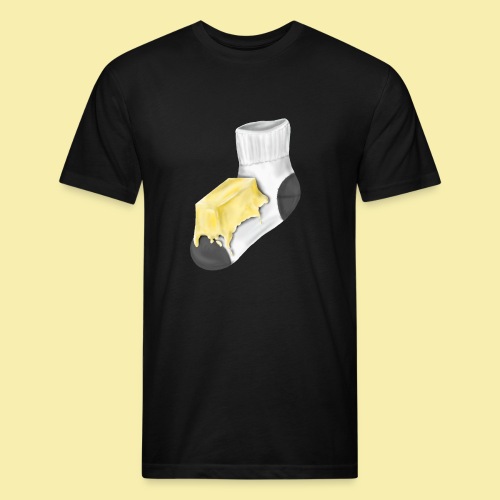 Buttersock - Fitted Cotton/Poly T-Shirt by Next Level