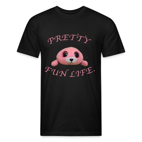 Pretty2 - Fitted Cotton/Poly T-Shirt by Next Level