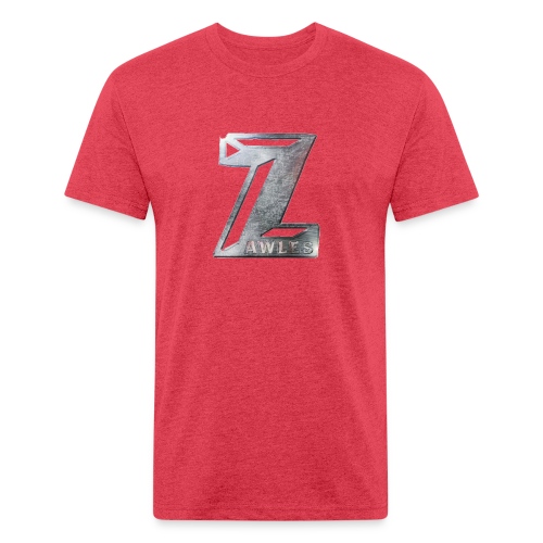 Zawles - metal logo - Fitted Cotton/Poly T-Shirt by Next Level