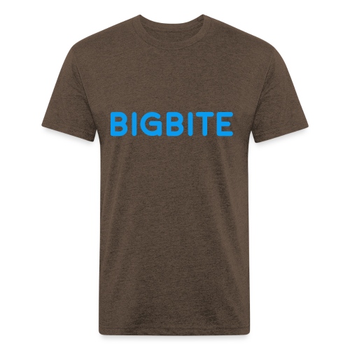Toddler BIGBITE Logo Tee - Fitted Cotton/Poly T-Shirt by Next Level