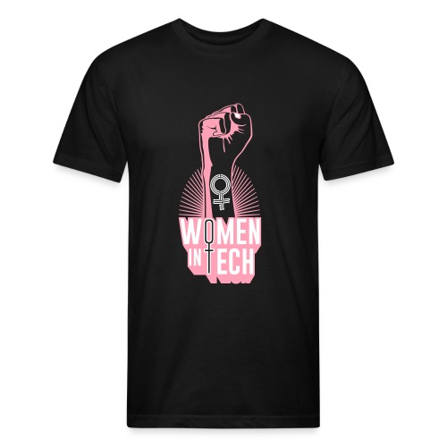 Women in Tech - Fitted Cotton/Poly T-Shirt by Next Level