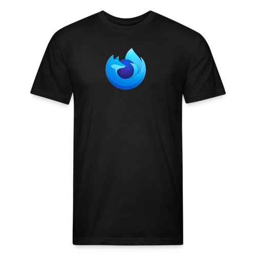 Firefox Browser Developer Edition - Fitted Cotton/Poly T-Shirt by Next Level