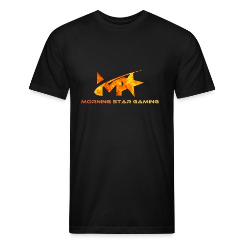 Morning Star Gaming Logo - Fitted Cotton/Poly T-Shirt by Next Level