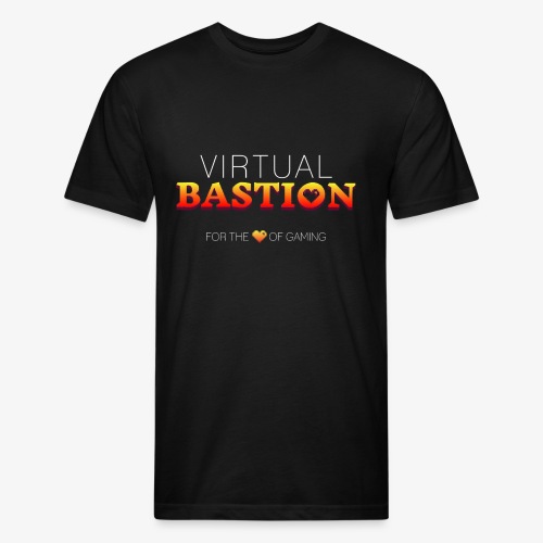 Virtual Bastion: For the Love of Gaming - Fitted Cotton/Poly T-Shirt by Next Level