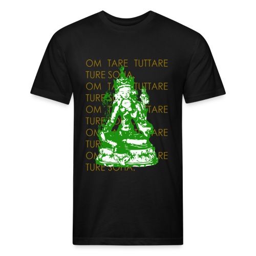 GREEN TARA SHIRT - Fitted Cotton/Poly T-Shirt by Next Level