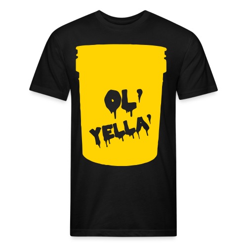 Ol' Yella - Fitted Cotton/Poly T-Shirt by Next Level