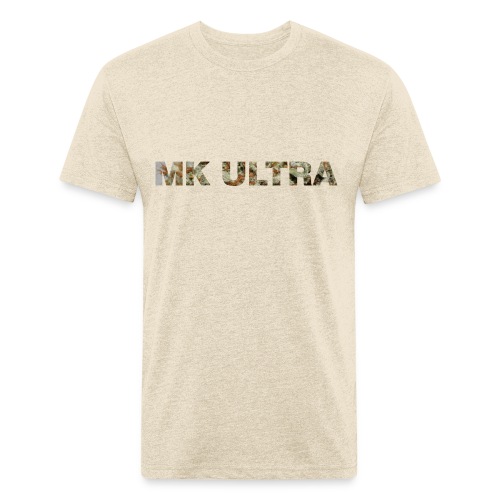MK ULTRA.png - Men’s Fitted Poly/Cotton T-Shirt