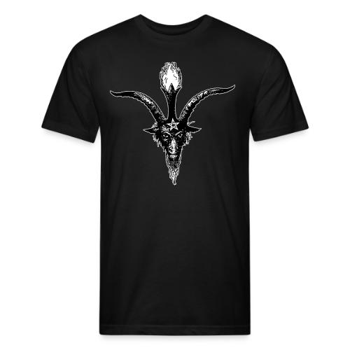 Eliphas Levi's Baphomet Head - Unisex Poly/Cotton T-Shirt