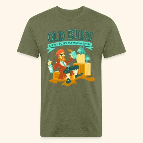 Old Bill's - Men’s Fitted Poly/Cotton T-Shirt