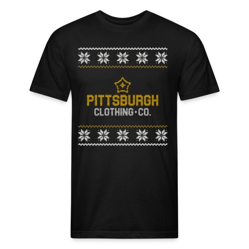 pghcco wordmark sweater - Men’s Fitted Poly/Cotton T-Shirt