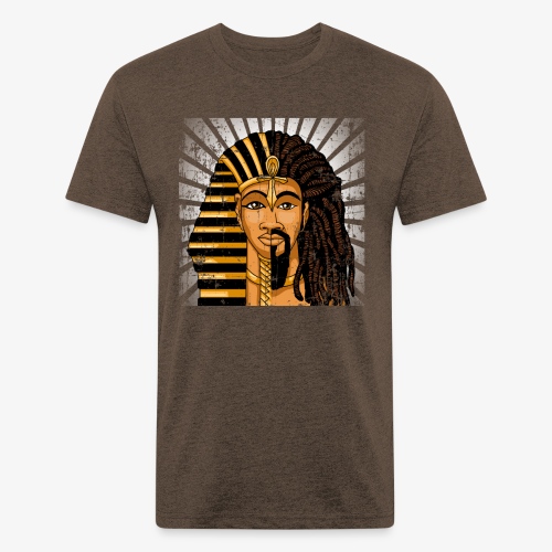 Pharaoh Egypt Love - Men’s Fitted Poly/Cotton T-Shirt