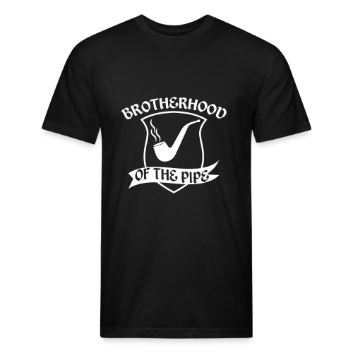 Brotherhood Crest - Men’s Fitted Poly/Cotton T-Shirt