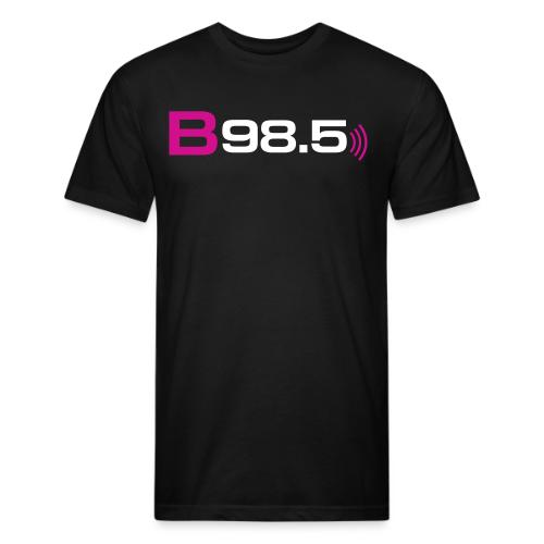 B98.5 Logo Inverse - Unisex Poly/Cotton T-Shirt