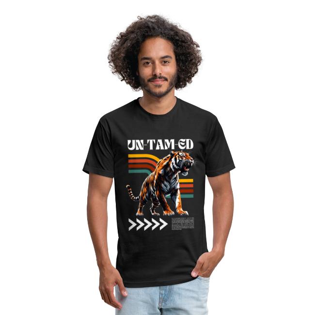 Unleash Your Wild Side: Fierce Tiger Print Design