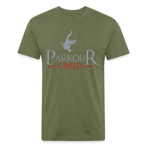 Parkour Creed - Fitted Cotton/Poly T-Shirt by Next Level