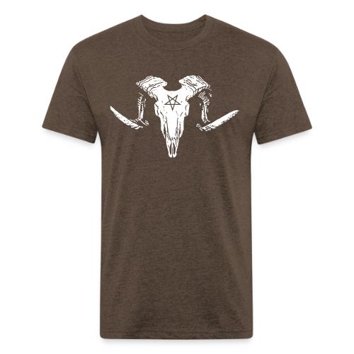 Goat Skull - Unisex Poly/Cotton T-Shirt