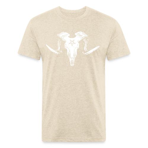 Goat Skull - Unisex Poly/Cotton T-Shirt