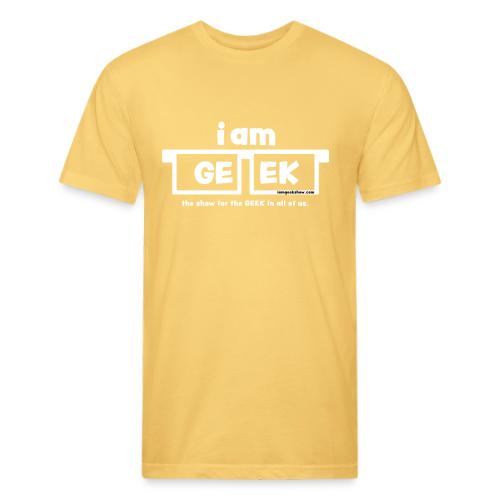 iamGEEK classic White - Unisex Poly/Cotton T-Shirt