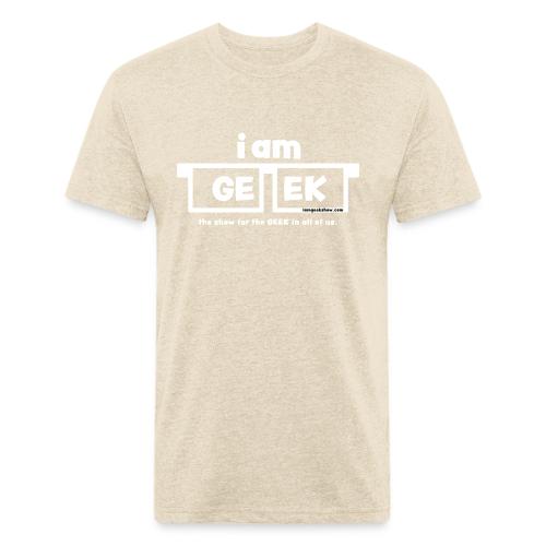 iamGEEK classic White - Unisex Poly/Cotton T-Shirt