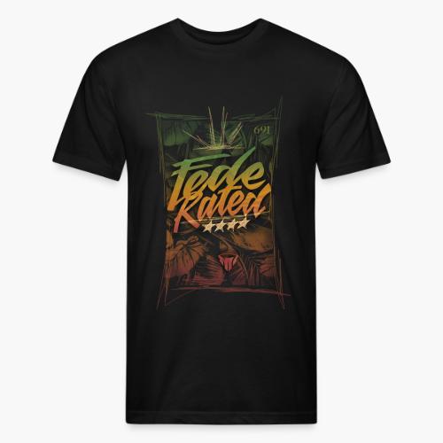 FedeRated 4 Stars - Unisex Poly/Cotton T-Shirt